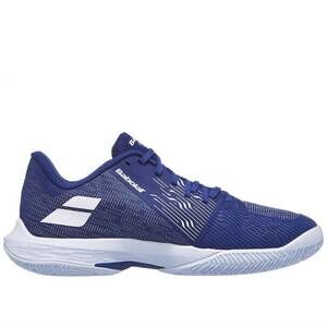 NEW BABOLAT men's jet tere 2 ac shoe in mombeo blue